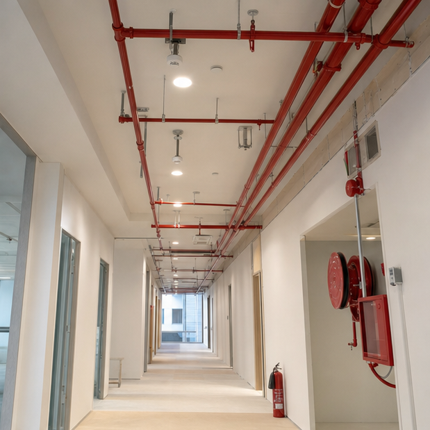 Office fit-out project scenario requiring submission coordination